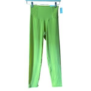 NWT Offline by Aerie Women's Real Me 7/8 Leggings Chartreuse Lime Slush Size M